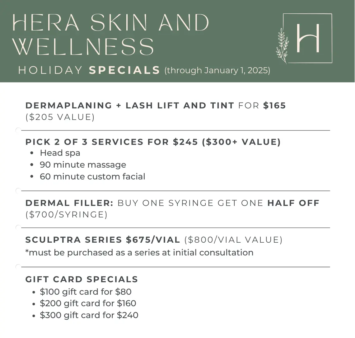 Hera skin and wellness special